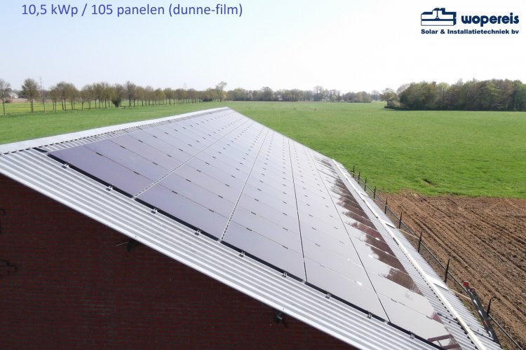 Voorbeeld installaties van Wopereis Solar & Installatietechniek uit Doetinchem